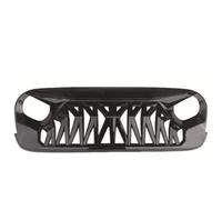 Front Grill For The Fourth Generation For Jeep JK JL For Wrangler 2007 2008 2009 2010 2011 2012 2013-2017 Car Front Bumper Ventilation Grille Radiator Grille(Bright Black 1)