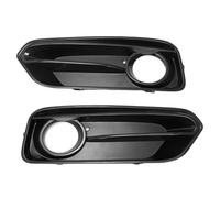 Front Grill Front Bumper Fog Light Racing Grilles For BMW 1 Series F20 F21 For LCI Sport 2015-2018 Glossy Black Fog Lamp Grill Cover Front Grille Grills