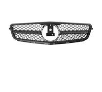 Front Grill Front Bumper Grille Hood Grille For Benz For C-Class W204 C43 2008-2014 C180 C200 C250 C300 For AMG For GTR Diamond Style Grille Car Front Grille(A-Matte Black)