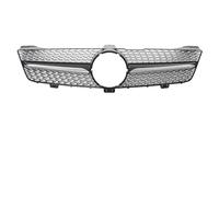 Front Grill Front Glossy Black Racing Grille For Benz For CLS W219 CLS350 CLS500 2005-2008 Diamonds Style Bumper Grilles Front Grille Grills(Diamond-Chrome Black)