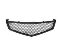 Front Grill Front Grille Racing Grill For For TSX 2006 2007 2008 Honeycomb Style Gloss/Matte Black Car Upper Bumper Hood Mesh Front Grille Grills(Matte Black)