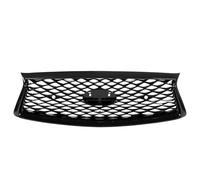 Front Grill Gloss Black Car Front Grille Racing Grill Replacement Upper Bumper Hood Mesh Grid For Infiniti Q50 Q50S 2014-2017 2018-2022 Front Grille Grills(For 2018-2022)