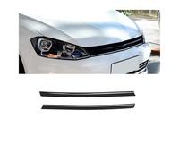 Front Grill Glossy Black Front Grille Strip For VW For Golf 7 For 7.5 For MK7 Bumper For Grill Trim Cover Decorative Grille Accessories Car Radiator Grille(7 Grille)