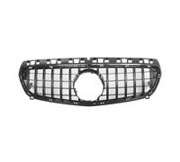 Front Grill Grille For Benz For A-Class W176 2013-2015 A180 A200 A250 A45 For AMG Chrome Black Diamonds Style Grille Front Bumper(D)