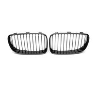 Front Grill Grille Inserts For BMW 1 Series E81/E82/E87/E88 2007-2013 Gloss Black Car Front Kidney Grilles Racing Grill 51137322209