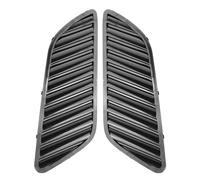 Front Grill Grille Inserts For BMW E90 E91 E92 F30 E46 Car Front Grill Hood Cover Carbon Fiber Look Bonnet Air Outlet Vent Trim
