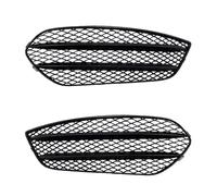 Front Grill Grilles Compatible With Benz For C117 For CLA45 2014 2015 2016 2017 Car Front Bumper Grille Fog Light Cover Front Bumper Air Intake Grill Black