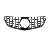 Front Grill Grilles Compatible With Benz For E-Class For W207 2014 2015 2016 Front Upper Bumper Air Intake Grille Radiator Chrome Black Diamonds Style(Style A)