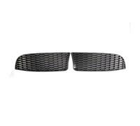 Front Grill Grilles Compatible With BMW For E90 E91 E92 2006 2007 2008 2009 2010 2011 Car Front Bumper Lower Fog Light Lamps Grilles Auto Parts Styling(No holes)