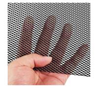 Front Grill Grills Aluminum Alloy Mesh Diamond Hole Racing Car Bumper Grille Net Grid Ventilation Grille Vent Tuning Protector 100x33cm Front Grille Front Kidney(3x6mm)