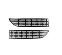 Front Grill Grills For Mini For Cooper E SE J01 EV Electric 2024 2025 Front Grille Mesh Cover Air Inlet Vent Panel Car Lower Bumper Anti Insect Net Front Grille Front Kidney(Lowconfig-matteblack)