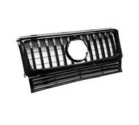 Front Grill Middle Grille For Benz For G-Class G63 W463 G500 G55 G350d For AMG Plastic Front Grill Car Styling Bumper Car Front Grille(Black)