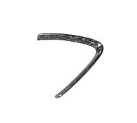 Front Grill Protective Frame Cover Front Bumper Grill V Trim For Alfa For Romeo For Giulia 2017- Car Side Skirts