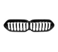 Front Grill Racing Grills Gloss Black Carbon Fiber Front Bumper Kidney Hood Grille For BMW For 2 Series F44 For Gran For Coupe 2020-IN Car front grille(1 Slat Carbon Fiber)