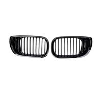 Front Grill Radiator For BMW 3 For Series E46 2002-2005 4D Four Doors Car Front Kidney Grill Gloss Black Single Slat Hood Grille Racing Grills