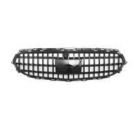 Front Grill Replacement Compatible With Benz For E-Class For W213 2021 2022 2023 Front Bumper Racing Grille Air Intake Grilld Radiator Diamonds Style Chrome Black(Style E)