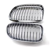 Front Grill Replacement Compatible With BMW For E90 2009 2010 2011 2X Car Front Bumper Grille Mesh Grill Air Intake Ventilation Chrome For Silver Auto Parts
