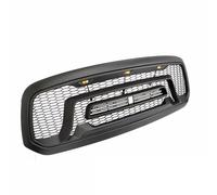 Front Grill Replacement Compatible With Dodge For Ram 1500 2013-2018 Car Front Mesh Grill Racing Air Intake Grille Bumper Mask Replacement Grid Raptor Style