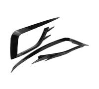 Front Grill Trim 2pcs Front Bumper Fog Light Grilles Fit For Golf 7 MK7 7.5 VII Facelift TSI TDI 2012-2020 Fog Lamp Eyebrow Cover Car Grille(MK7.5 Base)