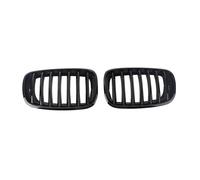 Front Grill Trim 2pcs Gloss Black Car Front Mesh Grille Painted Mesh Grille Left And Right Fit For BMW X5 X6 E70 E71 E72 Car Grille