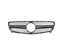 Front Grill Trim Front Air Grille Fit For Mercedes Benz A-Class W176 2016-2018 A180 A200 A250 A45 AMG Chrome Diamonds Style Grille Black GTR Front(AMG-Black)