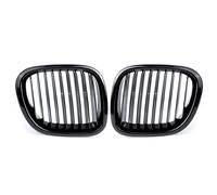 Front Grill Trim Glossy Black Car Front Bumper Kidney Grille Racing Grills Fit For BMW Z3 1996 1997 1998 1999 2000 2001 2002 Hood Car Grille