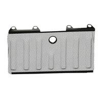 Front Grill Trim Mesh Grill Insert Anti Dust Protection Cover Mesh Net Grille Fit For Jeep Wrangler JK 2007-2015 Front Air Grille