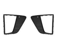 Front Grille 1Pair Car Front Bumper Fog Light Cover Bezel Fog Lamp Grille With Hole Replacement For Hyundai For Ix25 For Creta 2015 Sport Radiator Grill