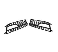 Front Grille 1Pair Car Front Bumper Honeycomb Mesh Fog Light Grille Cover For For A5 S5 2013-2017 8T0807681M/8T0807682M Sport Radiator Grill(Black)