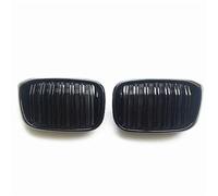 Front Grille 2pcs Racing Grills For BMW X3 X4 G01 2018-2020 Front Kidney Grille Glossy Black Car Upper Bumper Hood Mesh Grid Body Kit Sport Radiator Grill