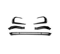 Front Grille 5Pcs/Set Gloss Black Style Front Splitter Lip For VW T6.1 For Transporter 2019 2020 2021 Front Kidney(Without Hole)