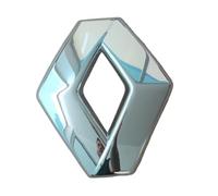 FRONT GRILLE BUMPER BLACK / SILVER DIAMOND BADGE FOR CLIO IV/CAPTUR/MEGANE III 628909470R (SILVER)