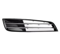 Front Grille Car Front Grill For A8L A8 D4 2010 2011 2012 2013 Car Left Right Side Front Chrome Bumper Fog Light Grille Grill Cover Auto Accessories(1 Right No Hole)