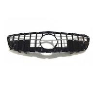 Front Grille Car Front Grille Racing Grill Upper Replacement Bumper Hood Mesh For Mercedes For Benz R231 SL550 SL63 2017-2023 GT For GTR Sport Radiator Grill(Black)