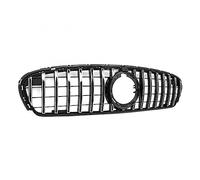 Front Grille Car Front Grille Refit For Style Fits For Mercedes For GLC Class W/X253 For GLC300 For GLC43 2020+ Car Accessories Sport Radiator Grill(Silver)