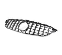 Front Grille Car Front Grille Style Upper Grill For Mercedes For Benz C-Class W205 C200 C250 C300 C350 2019 2020 Gloss Black Sport Radiator Grill