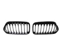 front grille Car Front Kidney Grill Grille Glossy Black Grills Single Line