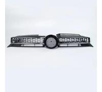 Front Grille Car Grill For Golf 6 MK6 For GTI 2009-2013 Style Car Front Bumper Centre Grille Honeycomb Mesh Upper Racing Grills