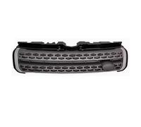 Front Grille Car Upper Front Bumper Grille Grill For Land For Rover For Range For Rover For Evoque 2010 2011 2012 2013 2014 2015 2016 2017 2018(Gray)