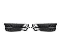 Front Grille Compatible With A6 C7 2016 2017 2018 Front Bumper Lower Grille Grill Black Chrome Matt OEM：4G0807681AN 4G0807682AN