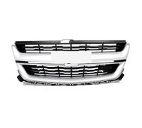 Front Grille Compatible With Chevy For Colorado 2015 2016 2017 2018 2019 2020 Grill Replace Front Upper Bumper Grille Silver Car Radiator