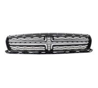 Front Grille Compatible With Dodge For Charger 2015 2016 2017 2018 Front Grille With Chrome Horizontal Bars Car Bonnet Ventilation Cover