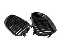 Front Grille Compatible With For 5 Series E60 E61 520d 520i 525li 530li 2004-2009 2 Pcs Front Grille Replacement Single Line Hood Grill
