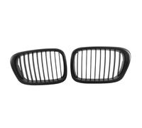Front Grille Compatible With For E39 5 Series 525 528 1999 2000 2001 2002 2003 Gloss Black Grille Car Front Hood Grill Kidney Grilles Racing Grill(Matte Black)