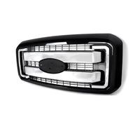 Front Grille Compatible With For F450 2011 2012 2013 2014 2015 2016 Front Grille Assembly Modified Black Radiator Accessories