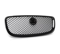 Front Grille Compatible With Jaguar For XJ 2010 2011 2012 2013 2014 2015 1Pc Auto ABS Front Radiator Upper Grille Honeycomb Mesh Grill Glossy Black