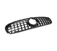 Front Grille Fits For Mercedes For GLC Class W/X253 For GLC300 For GLC43 2020+ Car Front Grille Refit For Style Car Accessories Sport Radiator Grill(Black)