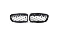 Front Grille For 3 Series F30 F31 F35 2011-2019 Diamond Front Bumper Kidney Grill Double Slat Racing Sport Grille