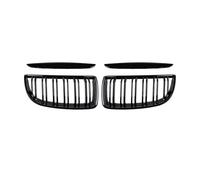 Front Grille For BMW 3 Series 2005 2006 2007 2008 E90 E91 Grill Front Kidney Grille Double Slats Gloss Black Grills Car Front Grills(Black 05-08)
