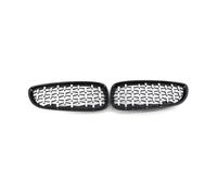 Front Grille For BMW E89 Z4 2009-2016 Car Front Kidney Grill 2Pcs Facelift Hood Grille Auto Replace Bumper Grill(Black Silver)